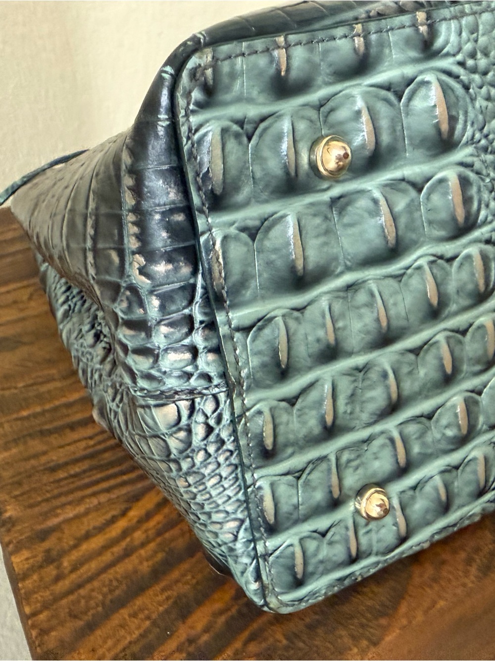 Brahmin Medium Julian Tote + Ady Wallet Set – Obsidian Melbourne - Picture 7 of 15